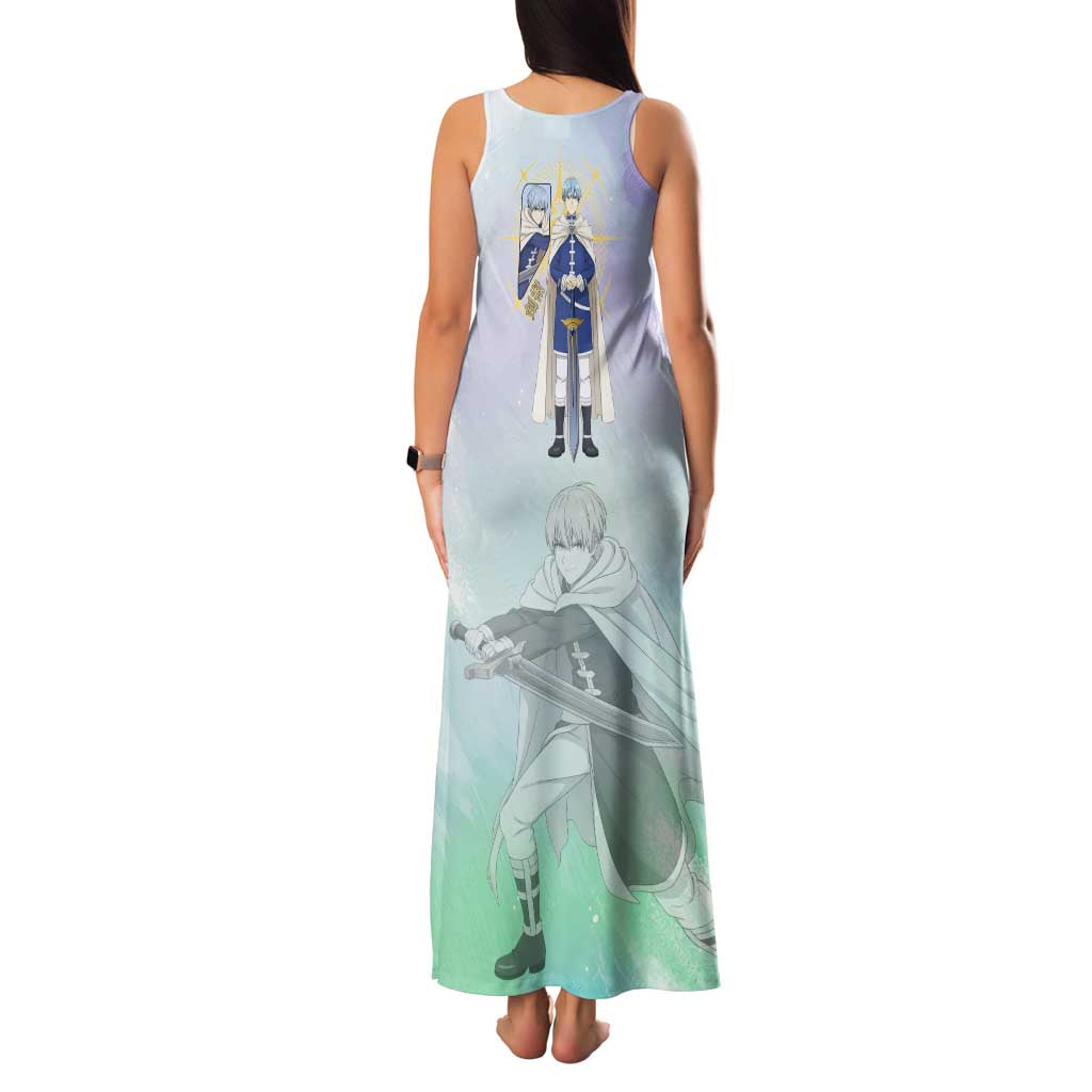 Himmel Frieren Beyond Journey’s End Family Matching Tank Maxi Dress and Hawaiian Shirt Celestial Anime Fantasy Style