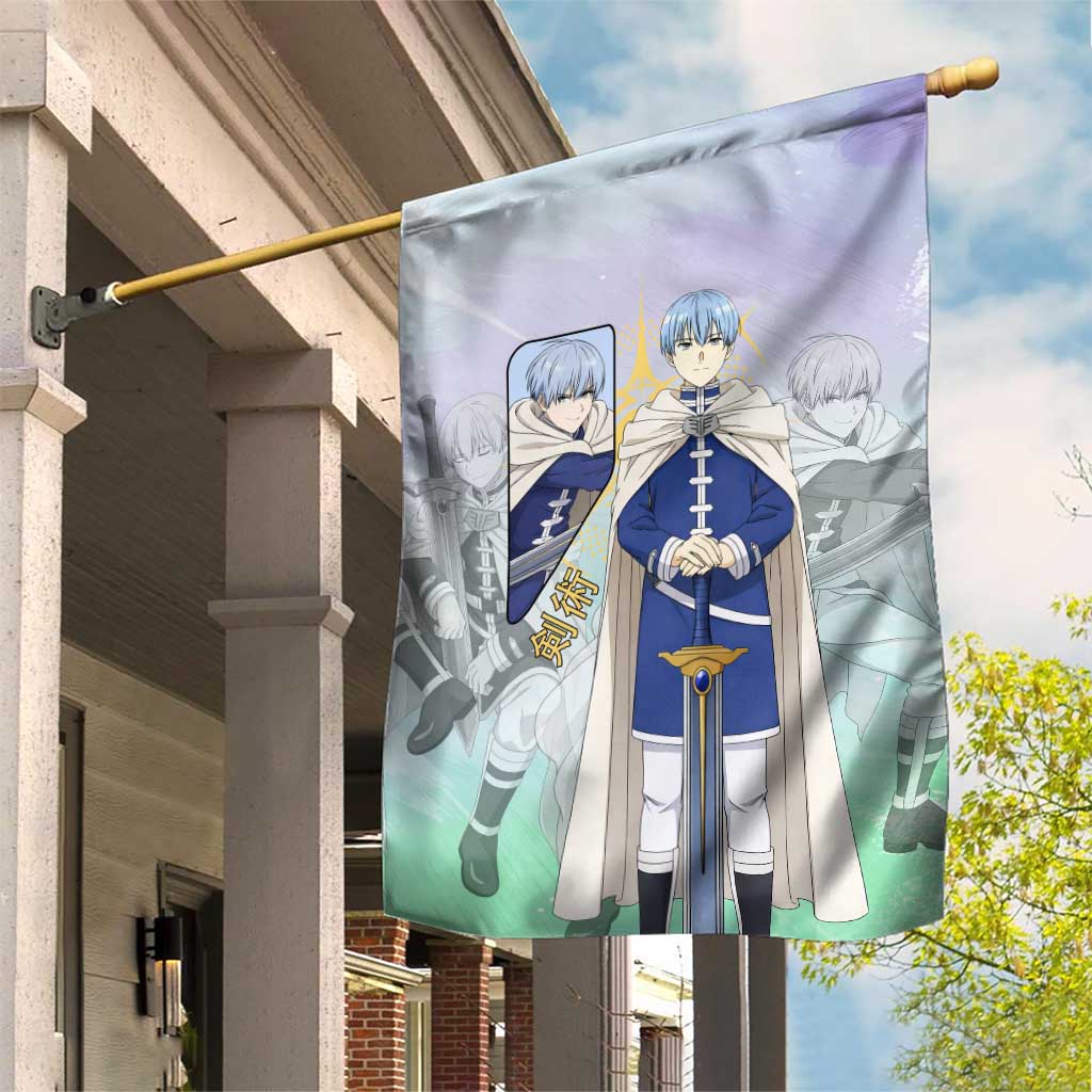 Himmel Frieren Beyond Journey’s End Garden Flag Celestial Anime Fantasy Style