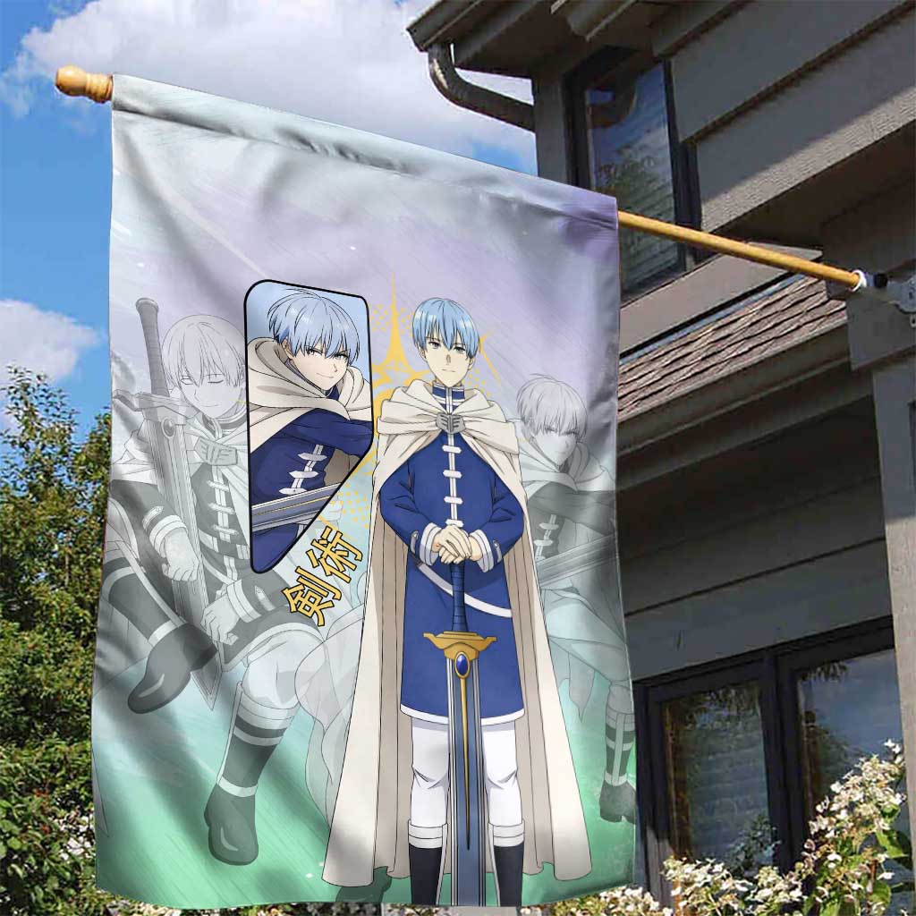 Himmel Frieren Beyond Journey’s End Garden Flag Celestial Anime Fantasy Style