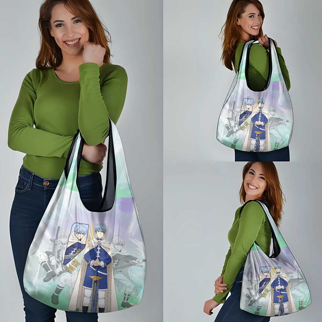 Himmel Frieren Beyond Journey’s End Grocery Bag Celestial Anime Fantasy Style