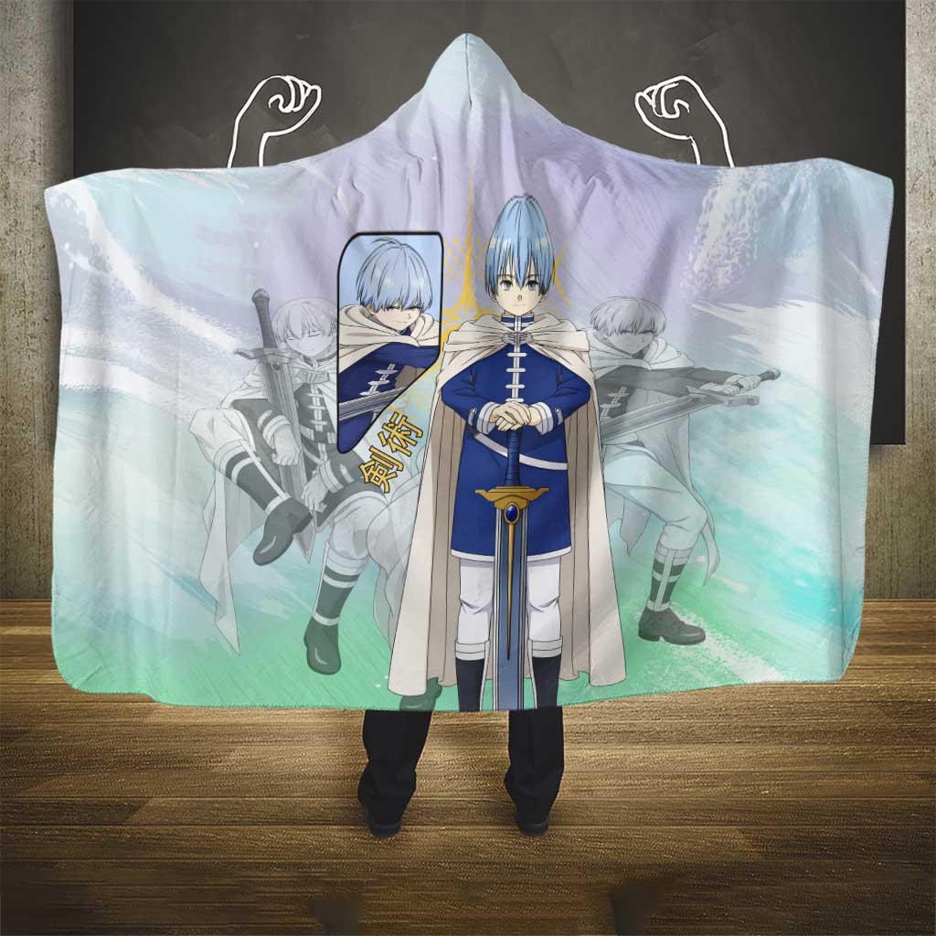 Himmel Frieren Beyond Journey’s End Hooded Blanket Celestial Anime Fantasy Style