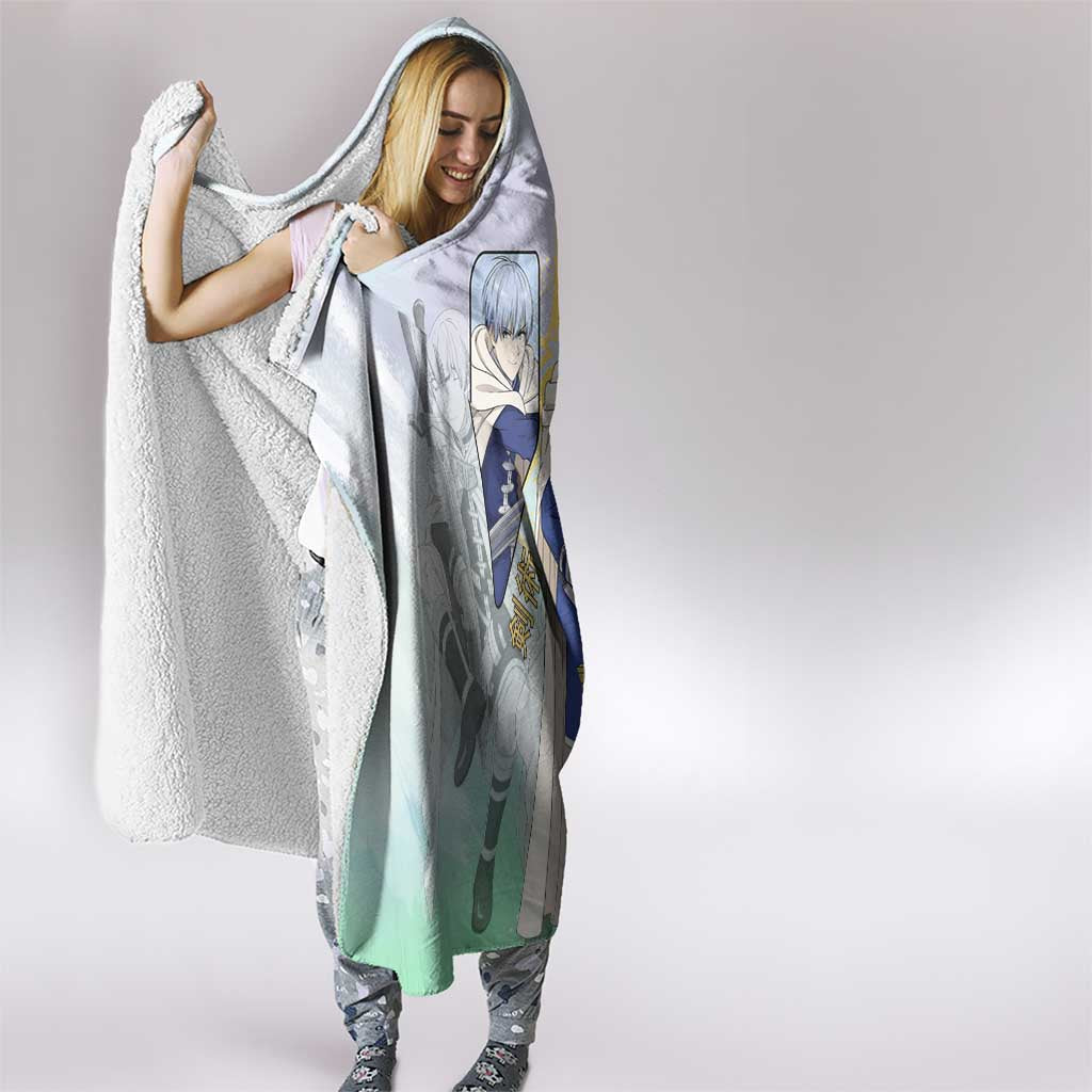 Himmel Frieren Beyond Journey’s End Hooded Blanket Celestial Anime Fantasy Style