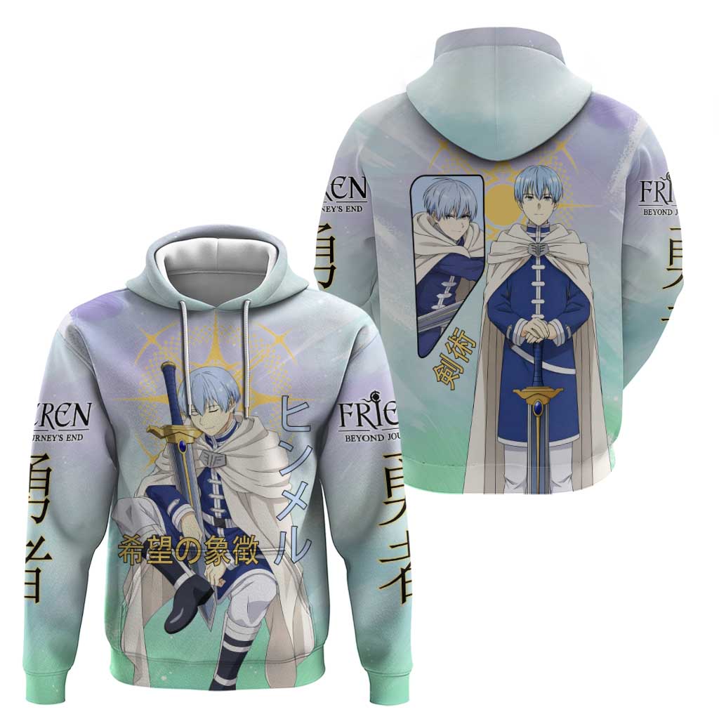 Himmel Frieren Beyond Journey’s End Hoodie Celestial Anime Fantasy Style