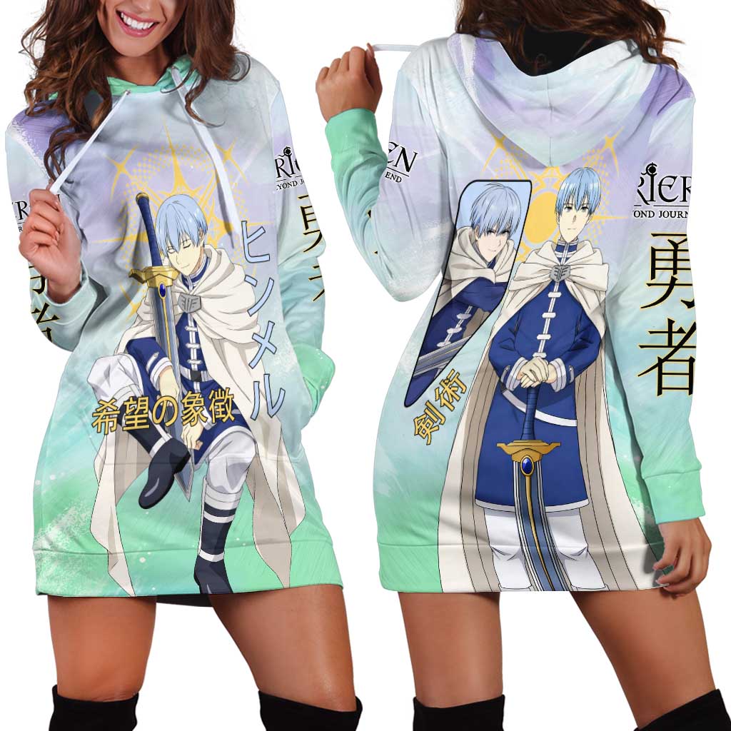 Himmel Frieren Beyond Journey’s End Hoodie Dress Celestial Anime Fantasy Style
