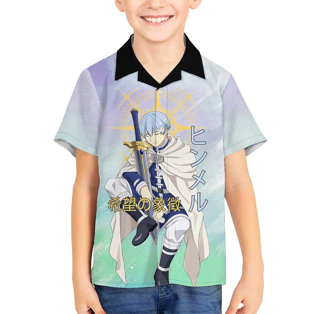 Himmel Frieren Beyond Journey’s End Kid Hawaiian Shirt Celestial Anime Fantasy Style