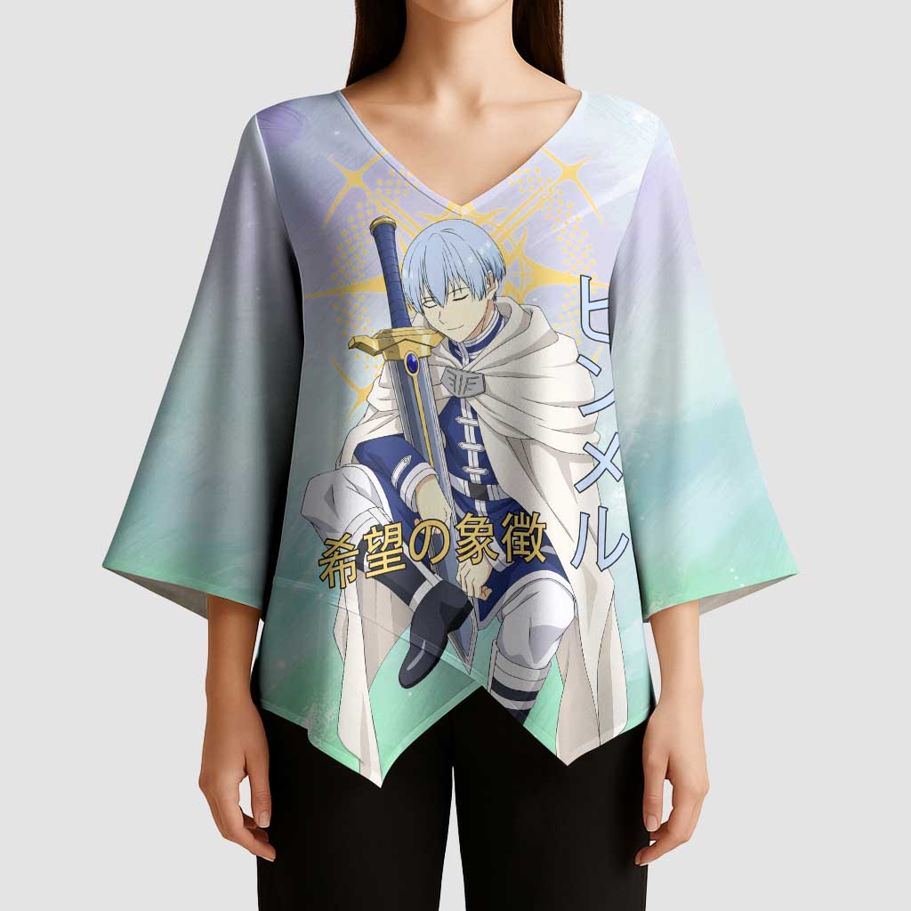 Himmel Frieren Beyond Journey’s End Kimono Sleeve Blouse Celestial Anime Fantasy Style