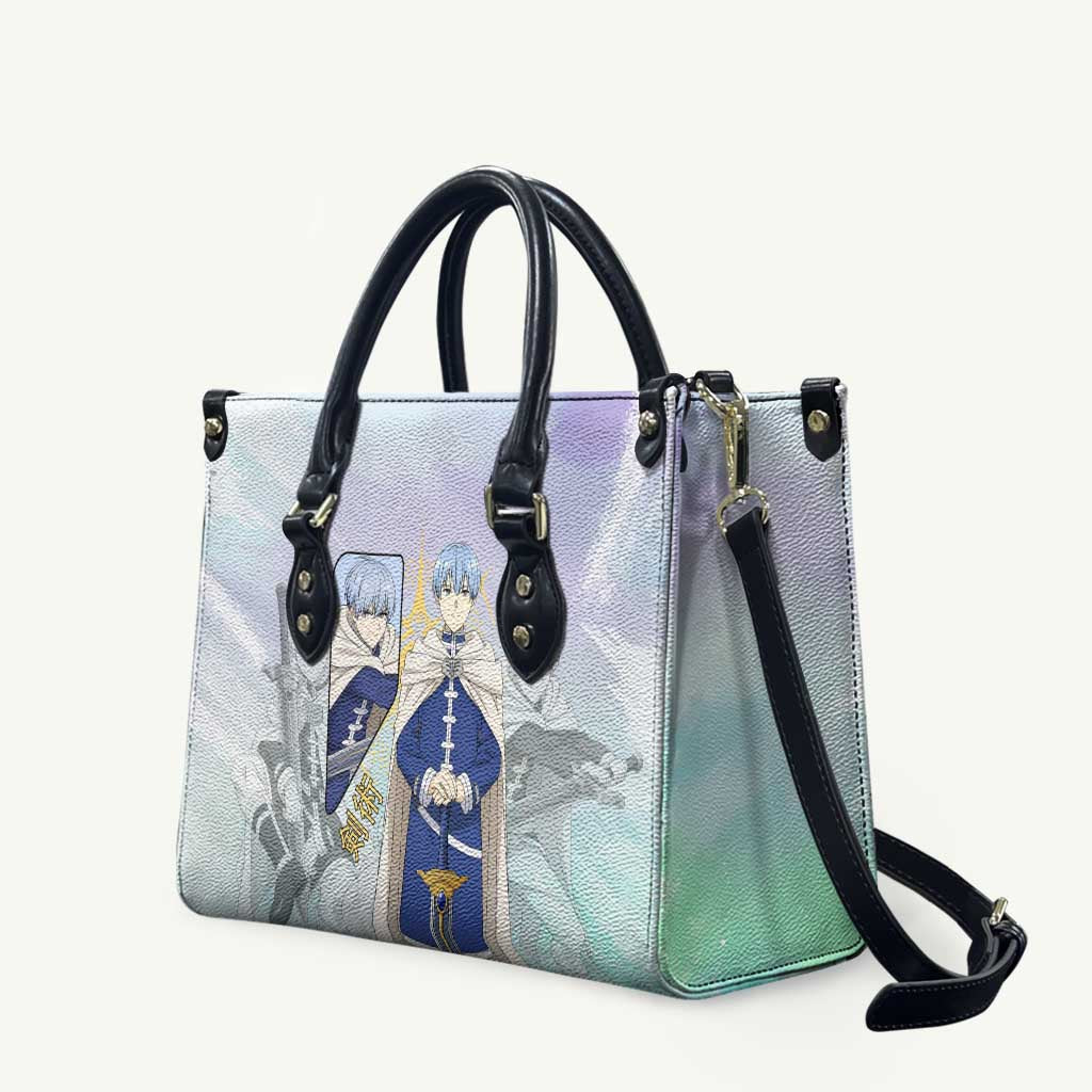 Himmel Frieren Beyond Journey’s End Leather Bag Celestial Anime Fantasy Style