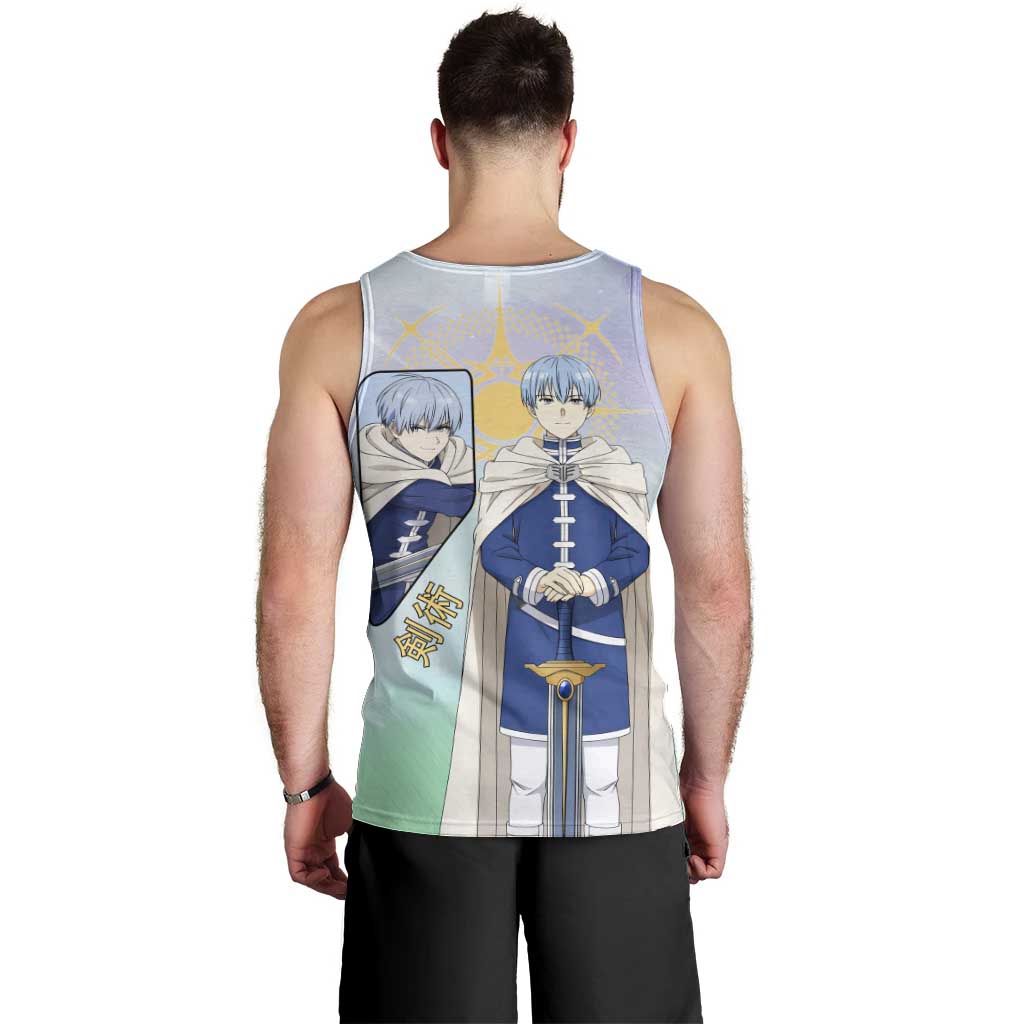 Himmel Frieren Beyond Journey’s End Men Tank Top Celestial Anime Fantasy Style