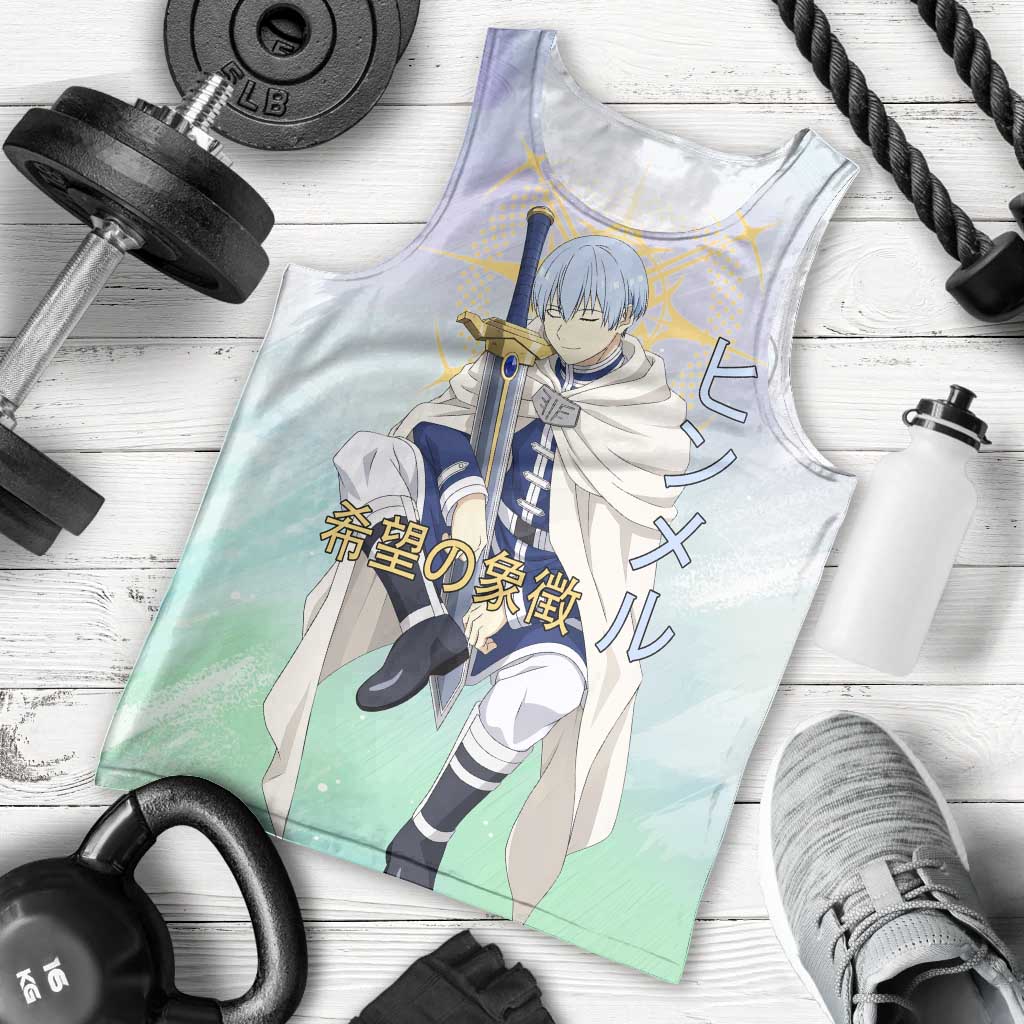 Himmel Frieren Beyond Journey’s End Men Tank Top Celestial Anime Fantasy Style