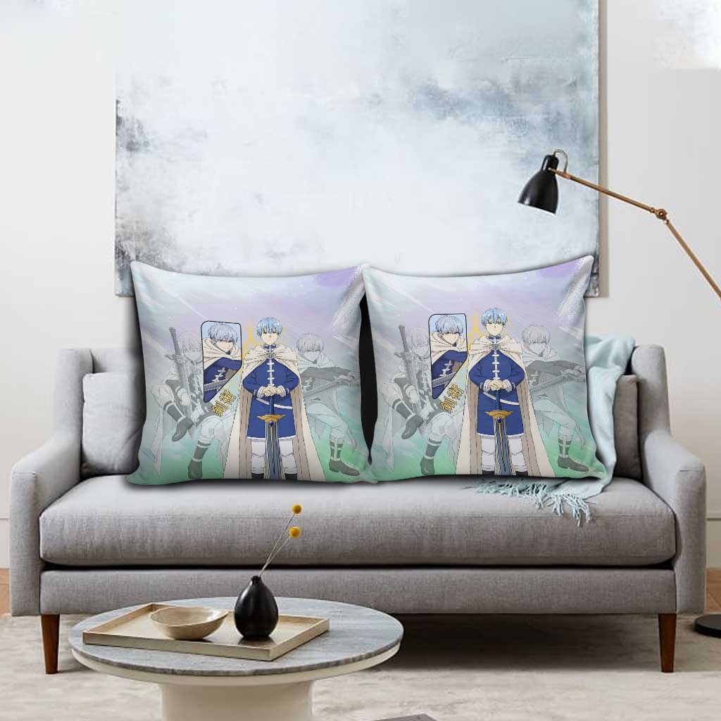 Himmel Frieren Beyond Journey’s End Pillow Cover Celestial Anime Fantasy Style