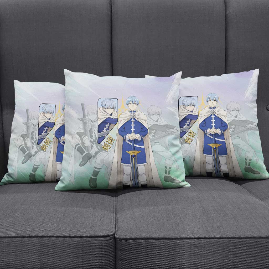 Himmel Frieren Beyond Journey’s End Pillow Cover Celestial Anime Fantasy Style