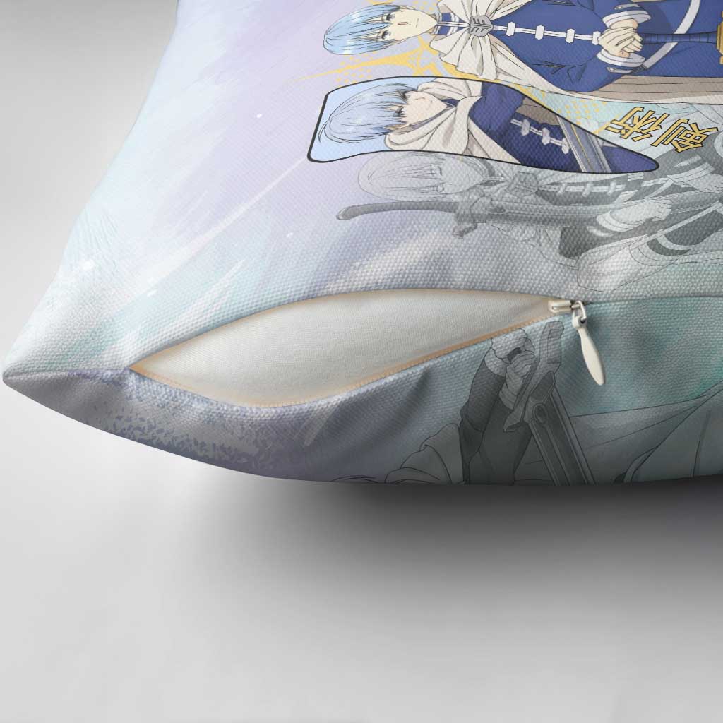 Himmel Frieren Beyond Journey’s End Pillow Cover Celestial Anime Fantasy Style