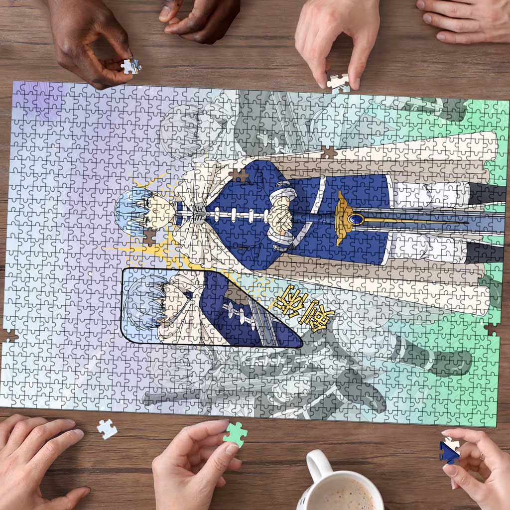 Himmel Frieren Beyond Journey’s End Puzzle Celestial Anime Fantasy Style
