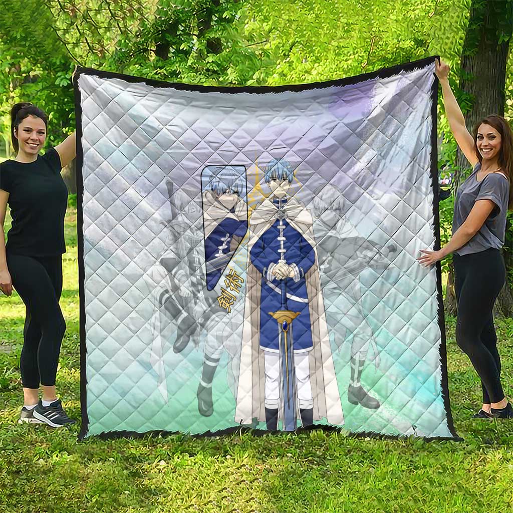Himmel Frieren Beyond Journey’s End Quilt Celestial Anime Fantasy Style