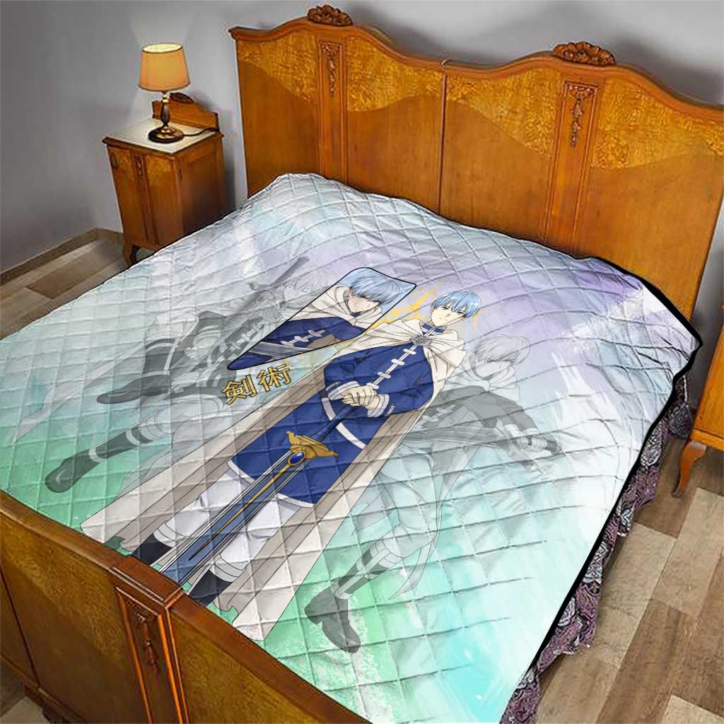 Himmel Frieren Beyond Journey’s End Quilt Celestial Anime Fantasy Style