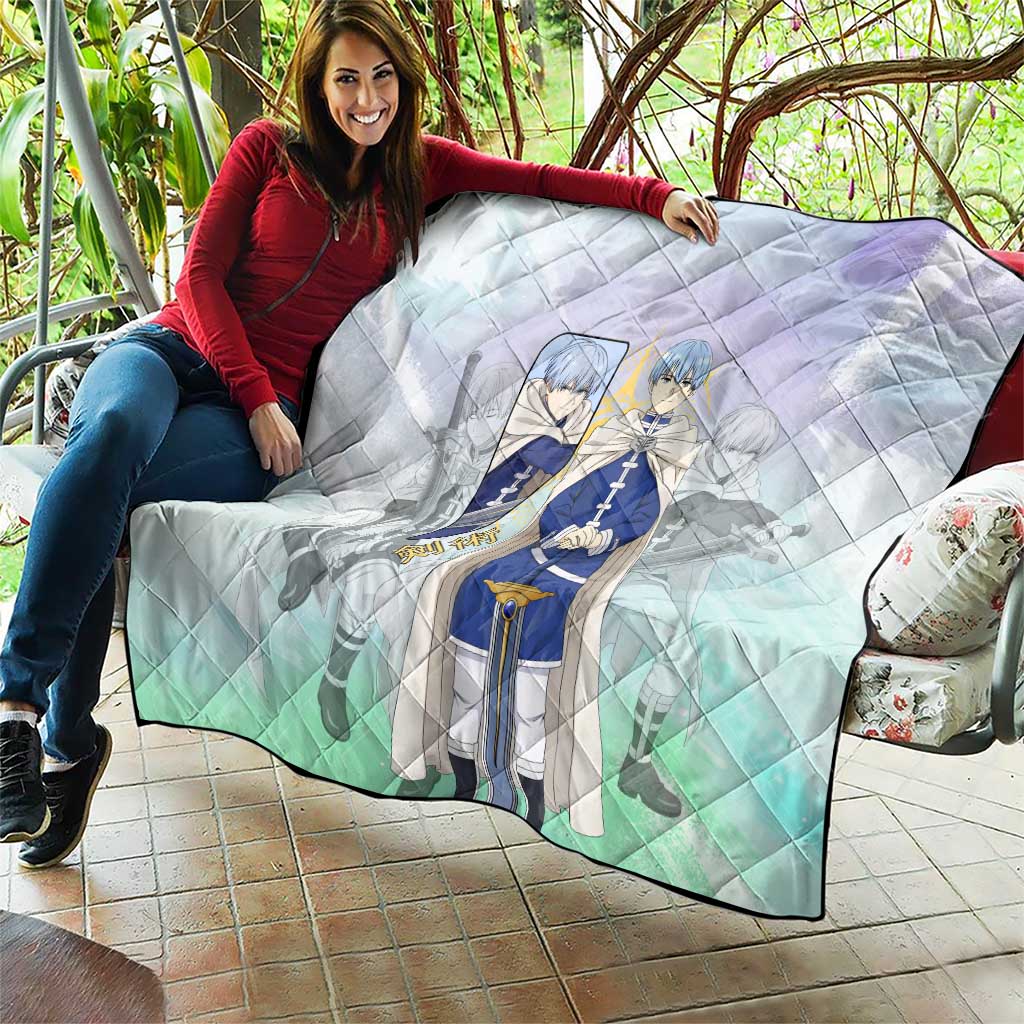 Himmel Frieren Beyond Journey’s End Quilt Celestial Anime Fantasy Style