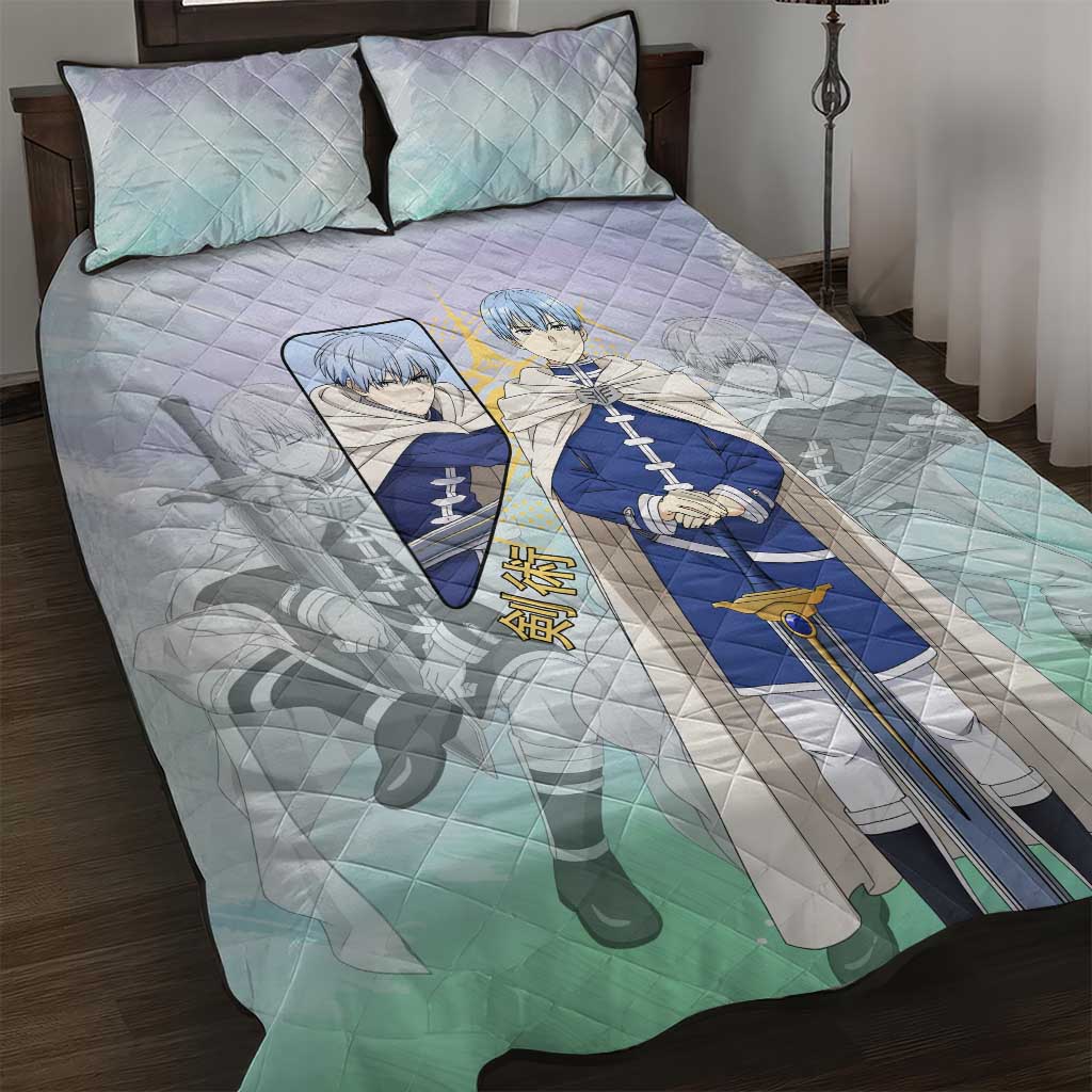 Himmel Frieren Beyond Journey’s End Quilt Bed Set Celestial Anime Fantasy Style