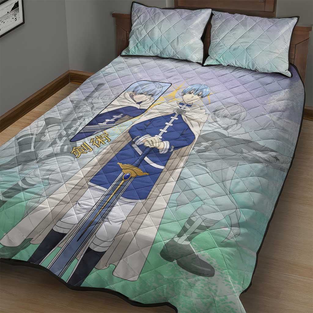 Himmel Frieren Beyond Journey’s End Quilt Bed Set Celestial Anime Fantasy Style