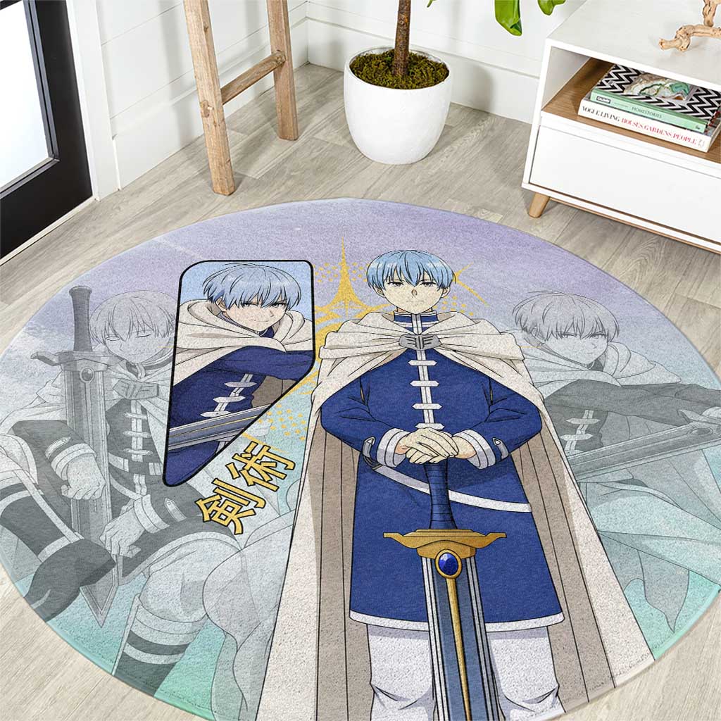Himmel Frieren Beyond Journey’s End Round Carpet Celestial Anime Fantasy Style