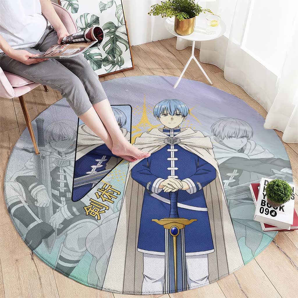 Himmel Frieren Beyond Journey’s End Round Carpet Celestial Anime Fantasy Style