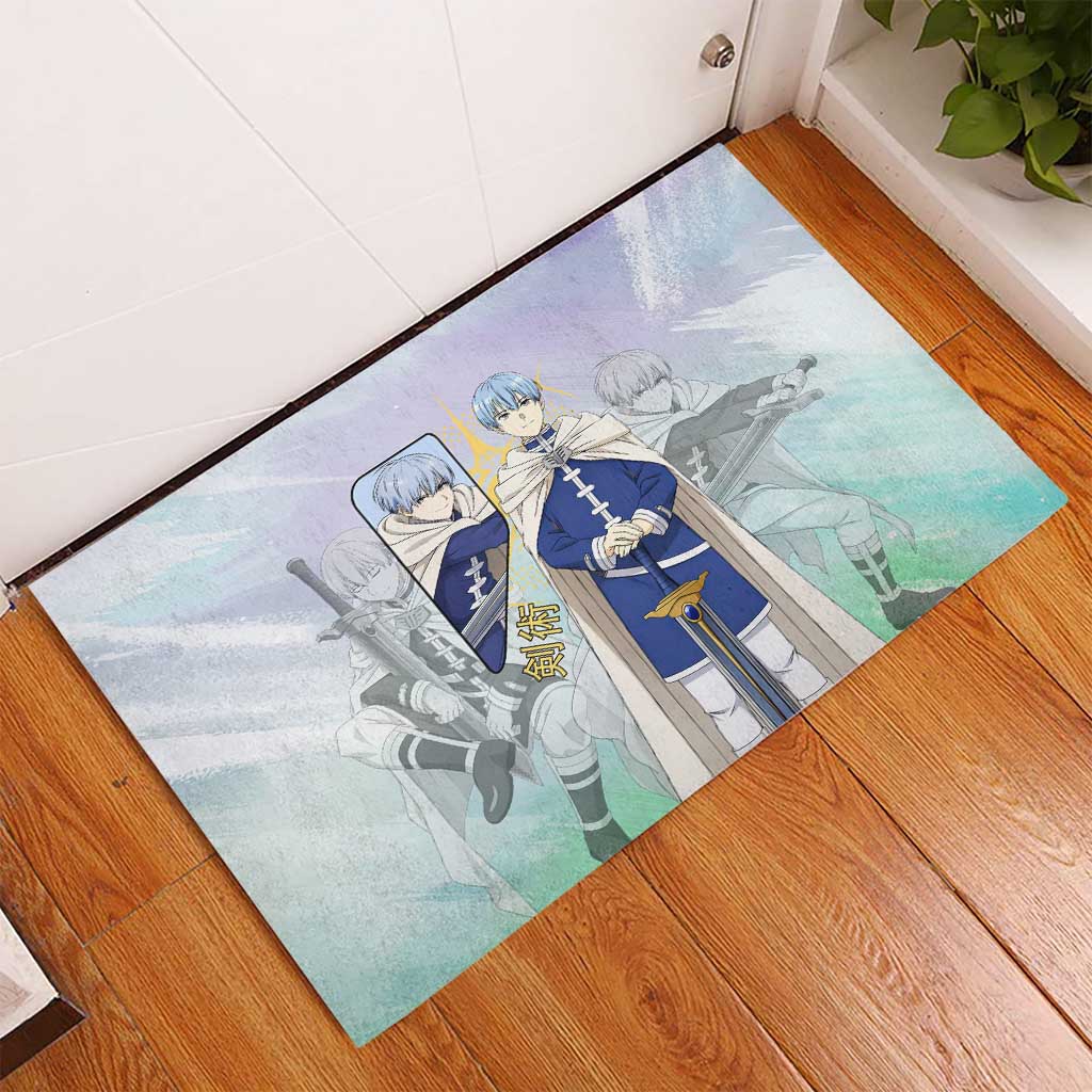 Himmel Frieren Beyond Journey’s End Rubber Doormat Celestial Anime Fantasy Style