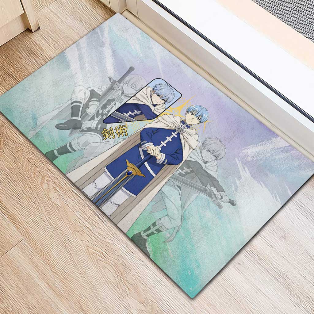 Himmel Frieren Beyond Journey’s End Rubber Doormat Celestial Anime Fantasy Style