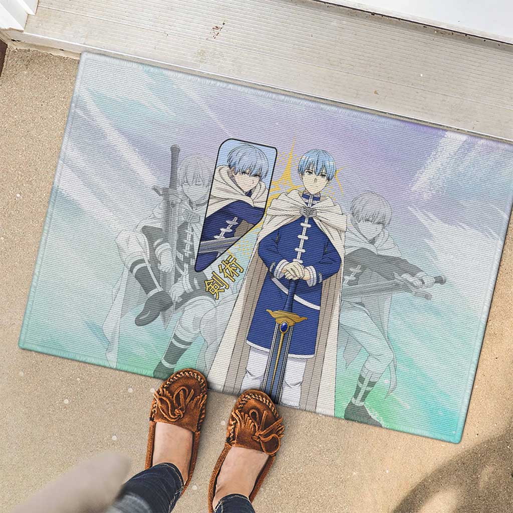 Himmel Frieren Beyond Journey’s End Rubber Doormat Celestial Anime Fantasy Style
