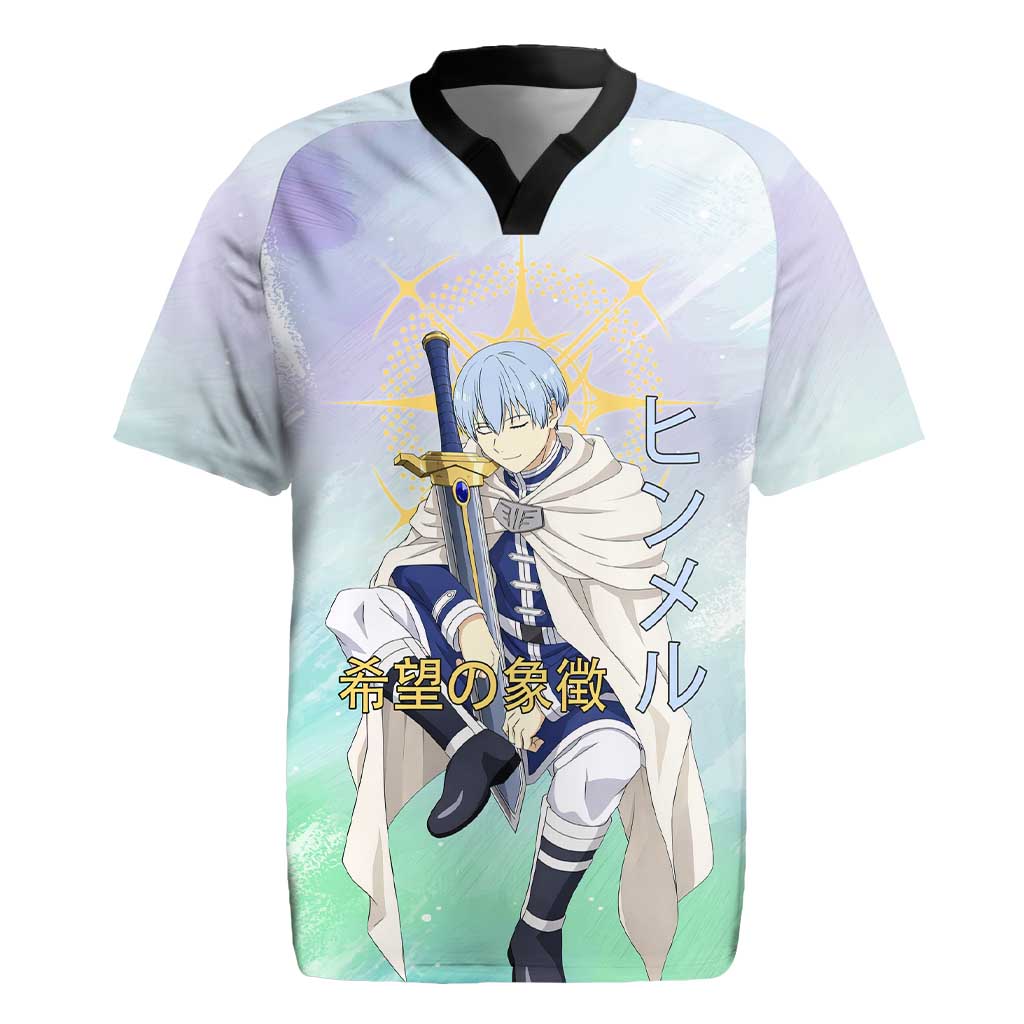 Himmel Frieren Beyond Journey’s End Rugby Jersey Celestial Anime Fantasy Style