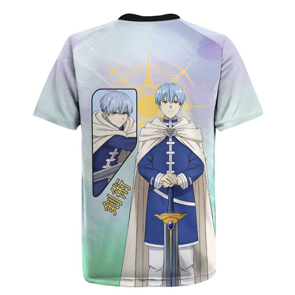 Himmel Frieren Beyond Journey’s End Rugby Jersey Celestial Anime Fantasy Style