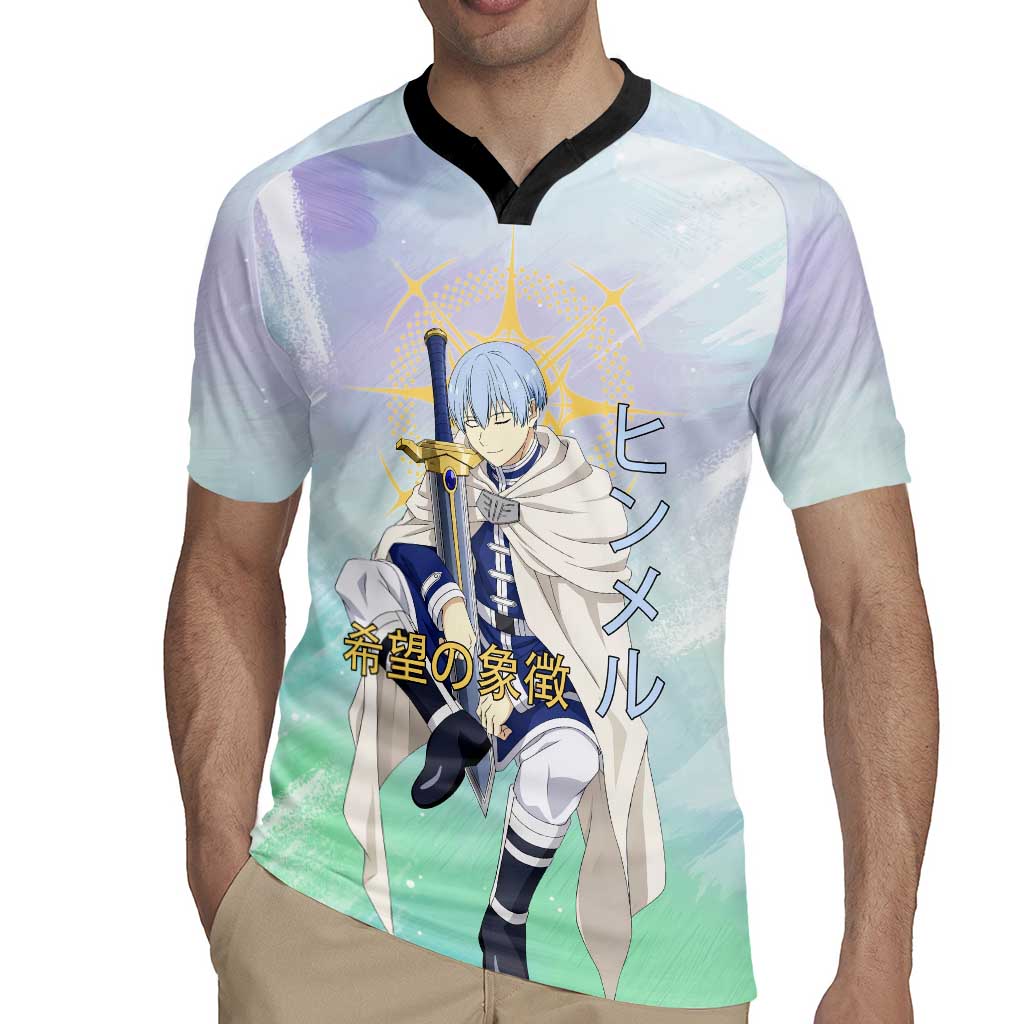 Himmel Frieren Beyond Journey’s End Rugby Jersey Celestial Anime Fantasy Style