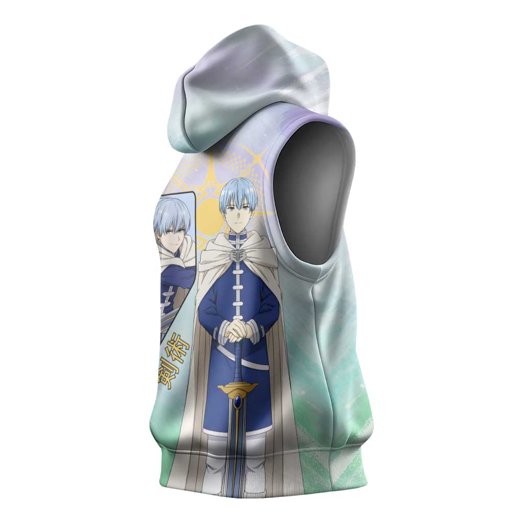 Himmel Frieren Beyond Journey’s End Sleeveless Hoodie Celestial Anime Fantasy Style