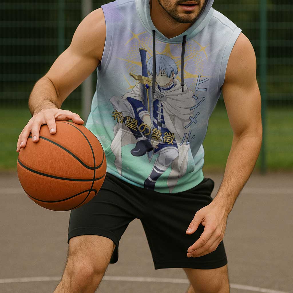 Himmel Frieren Beyond Journey’s End Sleeveless Hoodie Celestial Anime Fantasy Style
