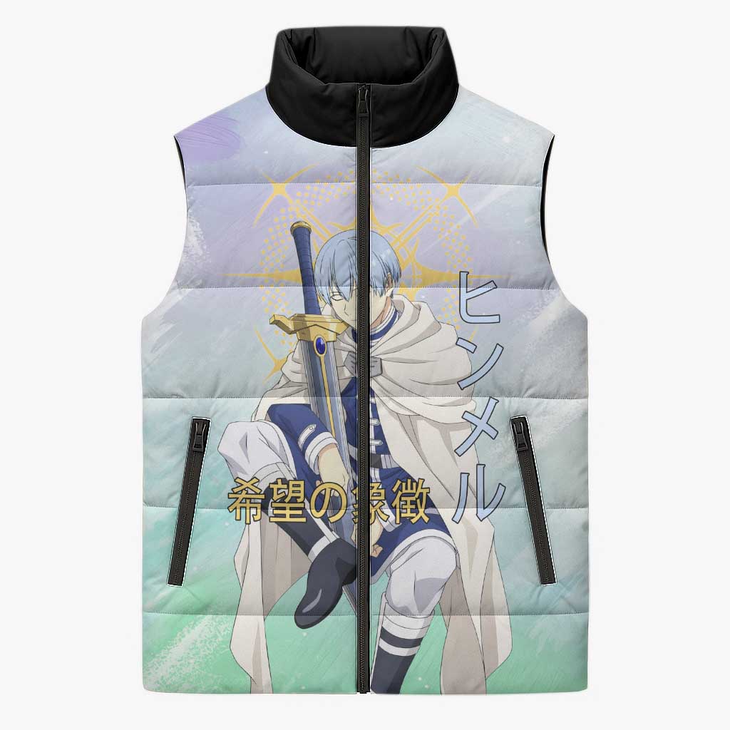 Himmel Frieren Beyond Journey’s End Sleeveless Puffer Jacket Celestial Anime Fantasy Style