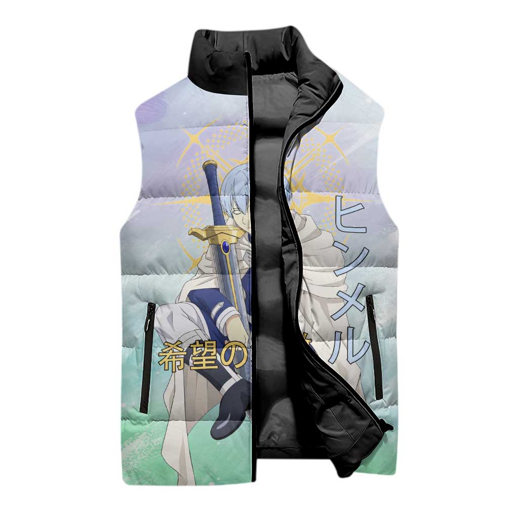 Himmel Frieren Beyond Journey’s End Sleeveless Puffer Jacket Celestial Anime Fantasy Style