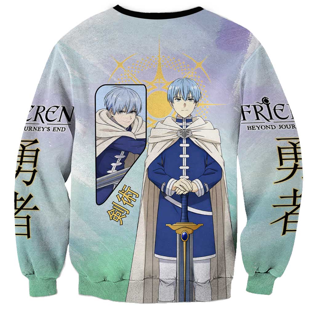 Himmel Frieren Beyond Journey’s End Sweatshirt Celestial Anime Fantasy Style