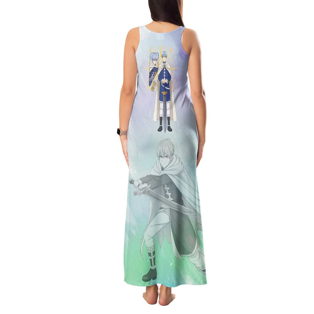 Himmel Frieren Beyond Journey’s End Tank Maxi Dress Celestial Anime Fantasy Style