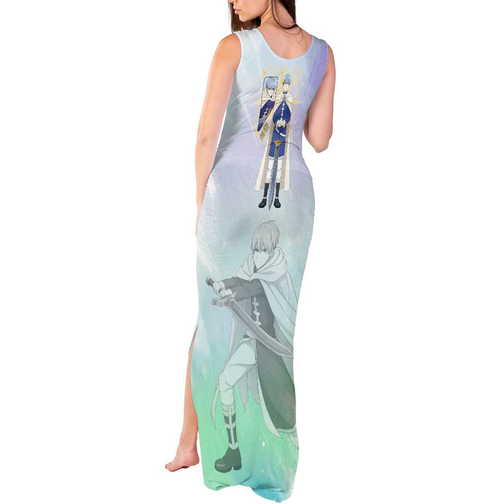 Himmel Frieren Beyond Journey’s End Tank Maxi Dress Celestial Anime Fantasy Style