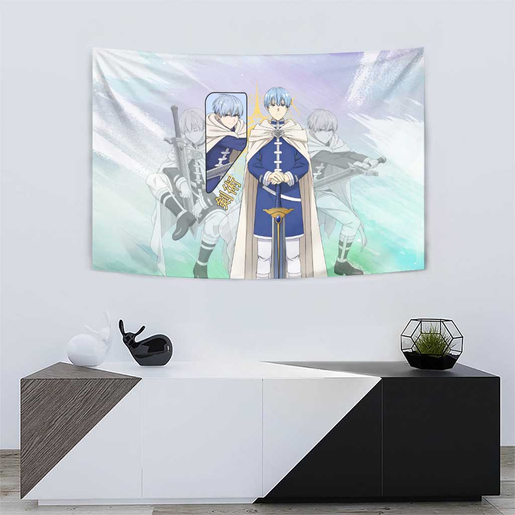 Himmel Frieren Beyond Journey’s End Tapestry Celestial Anime Fantasy Style