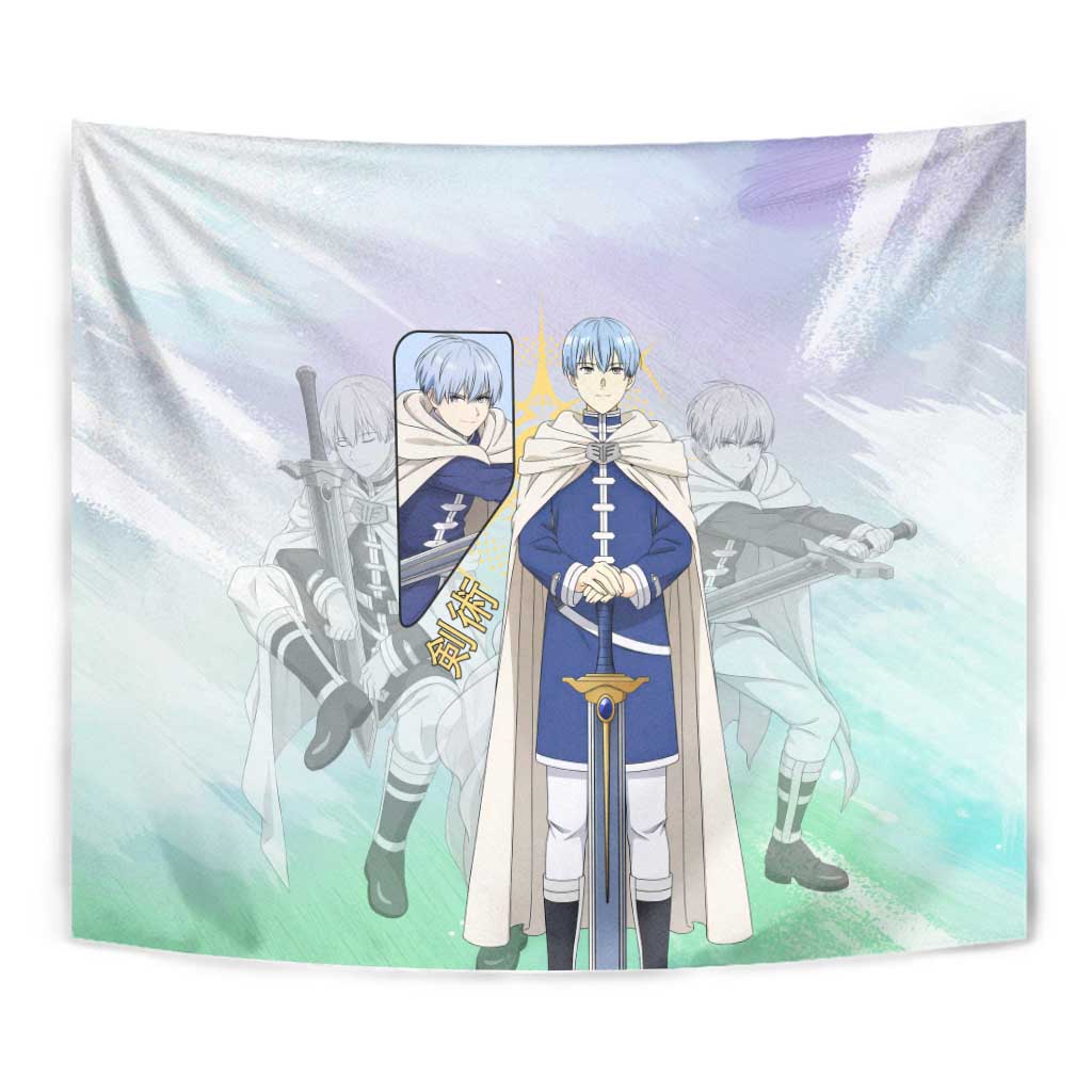 Himmel Frieren Beyond Journey’s End Tapestry Celestial Anime Fantasy Style