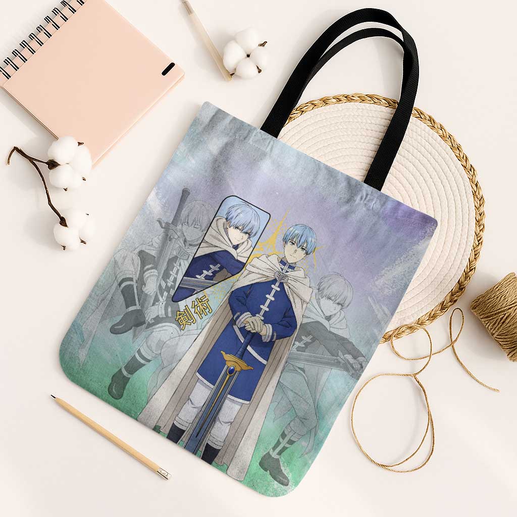 Himmel Frieren Beyond Journey’s End Tote Bag Celestial Anime Fantasy Style