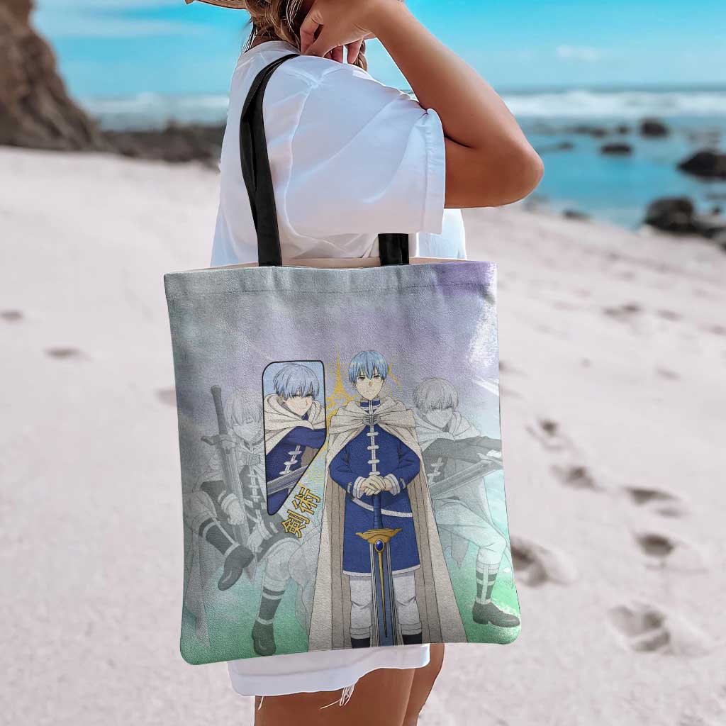 Himmel Frieren Beyond Journey’s End Tote Bag Celestial Anime Fantasy Style