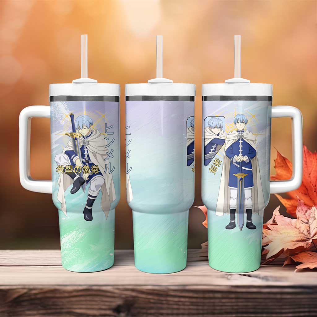 Himmel Frieren Beyond Journey’s End Tumbler With Handle Celestial Anime Fantasy Style