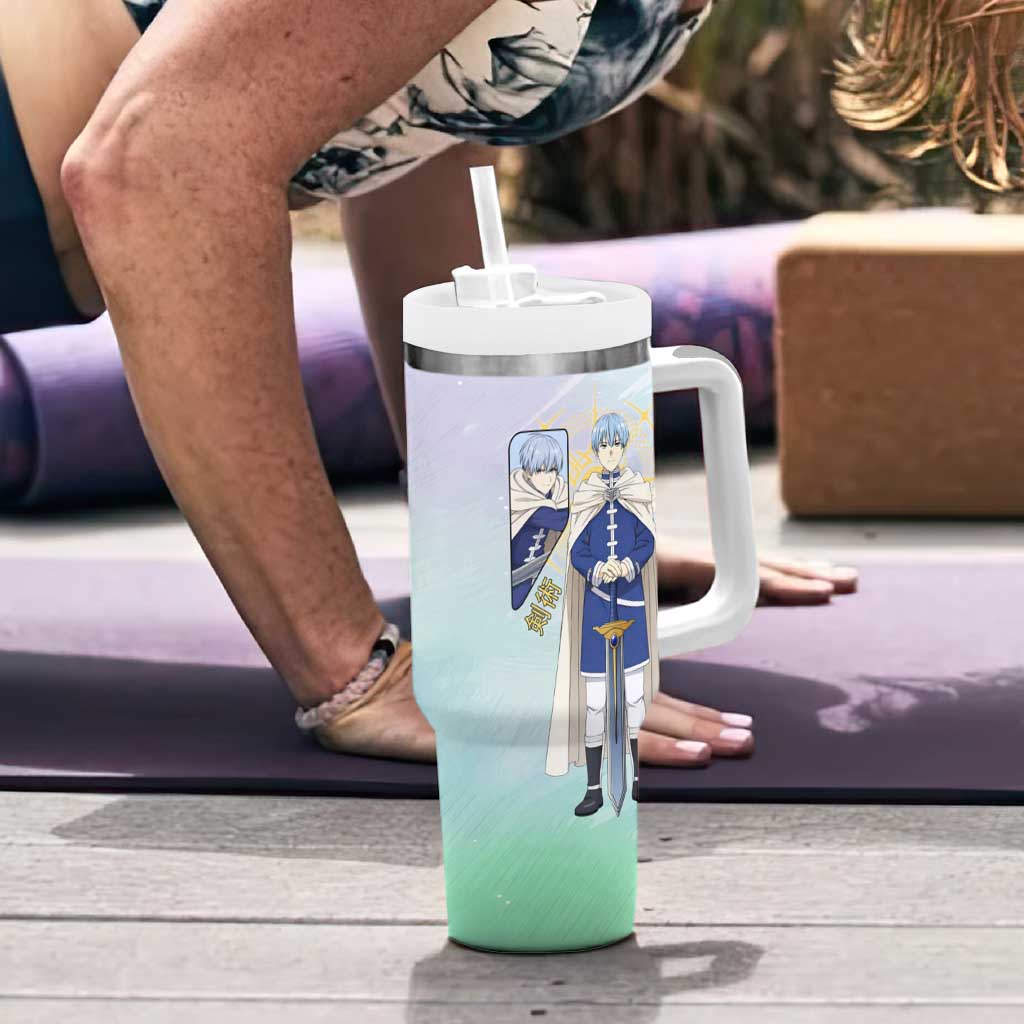 Himmel Frieren Beyond Journey’s End Tumbler With Handle Celestial Anime Fantasy Style