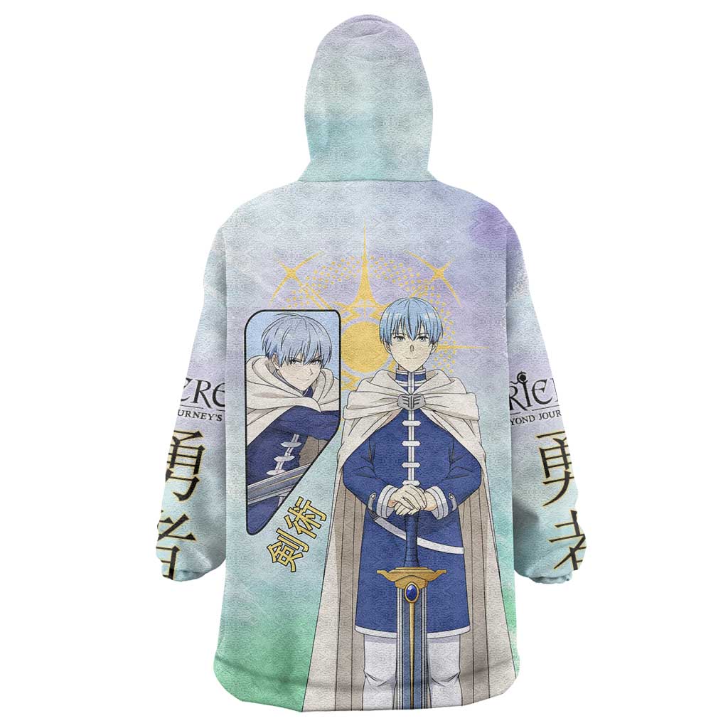 Himmel Frieren Beyond Journey’s End Wearable Blanket Hoodie Celestial Anime Fantasy Style