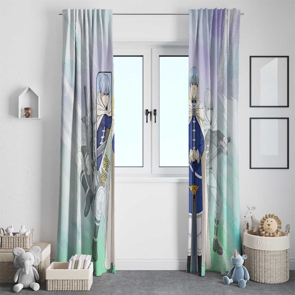 Himmel Frieren Beyond Journey’s End Window Curtain Celestial Anime Fantasy Style