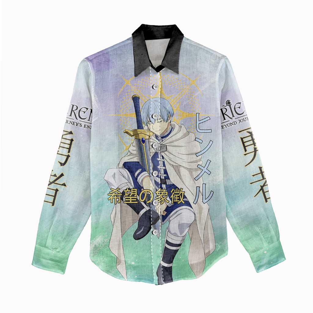 Himmel Frieren Beyond Journey’s End Women Casual Shirt Celestial Anime Fantasy Style