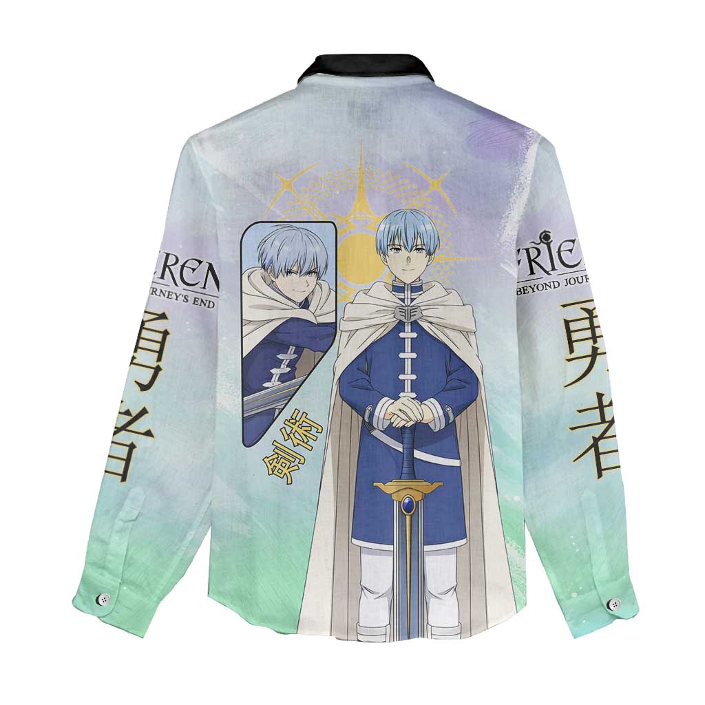 Himmel Frieren Beyond Journey’s End Women Casual Shirt Celestial Anime Fantasy Style