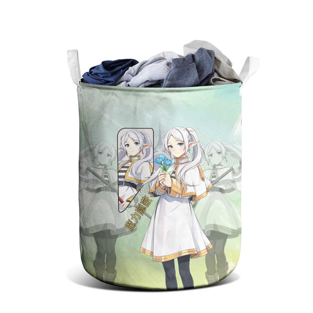 Frieren Frieren Beyond Journey’s End Laundry Basket Ethereal Fantasy Anime Style