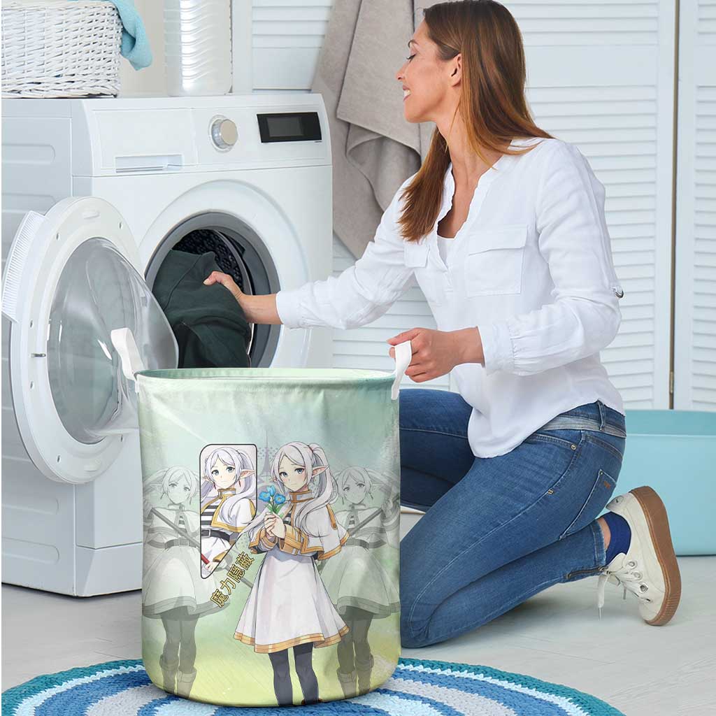 Frieren Frieren Beyond Journey’s End Laundry Basket Ethereal Fantasy Anime Style