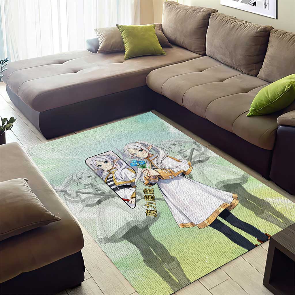 Frieren Frieren Beyond Journey’s End Area Rug Ethereal Fantasy Anime Style